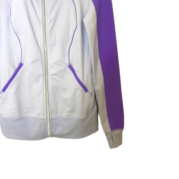 LULULEMON Contempo Jacket- Cool Breeze / Power Purple - Picture 10 of 15